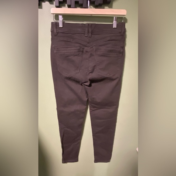 Democracy sz 4 chocolate brown Absolution Cropped Jeans Lk New - Picture 3 of 3